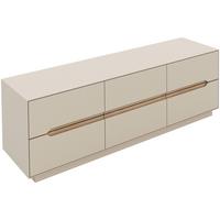 Phonotisch Meran Kaschmir/Eiche B: 160 cm - Kaschmir/Eiche Artisan, Trend, Holzwerkstoff (160/50/37,5cm)