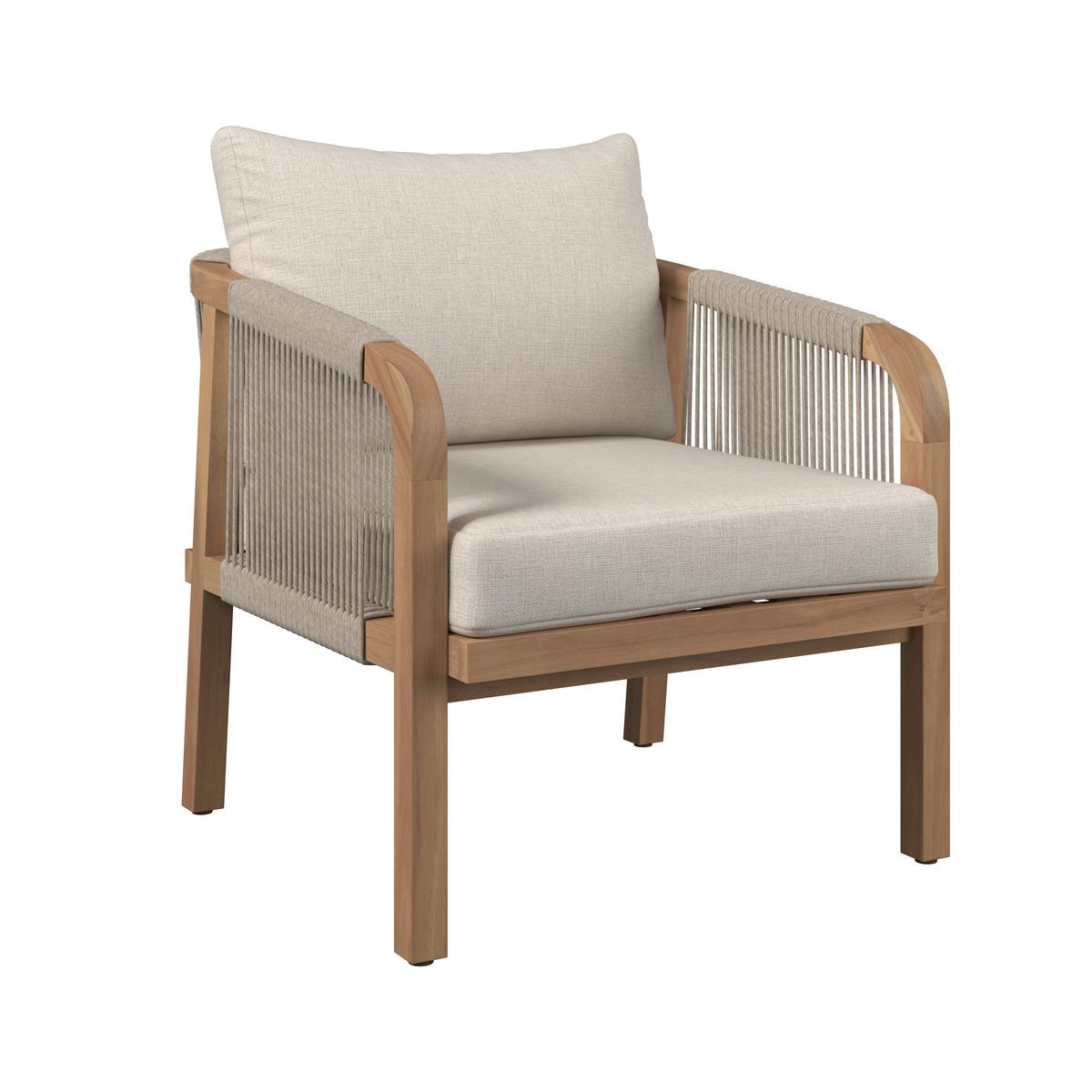 ZAHRADNÍ SADA SIMBA - barvy akácie, Natur, dřevo - Mömax