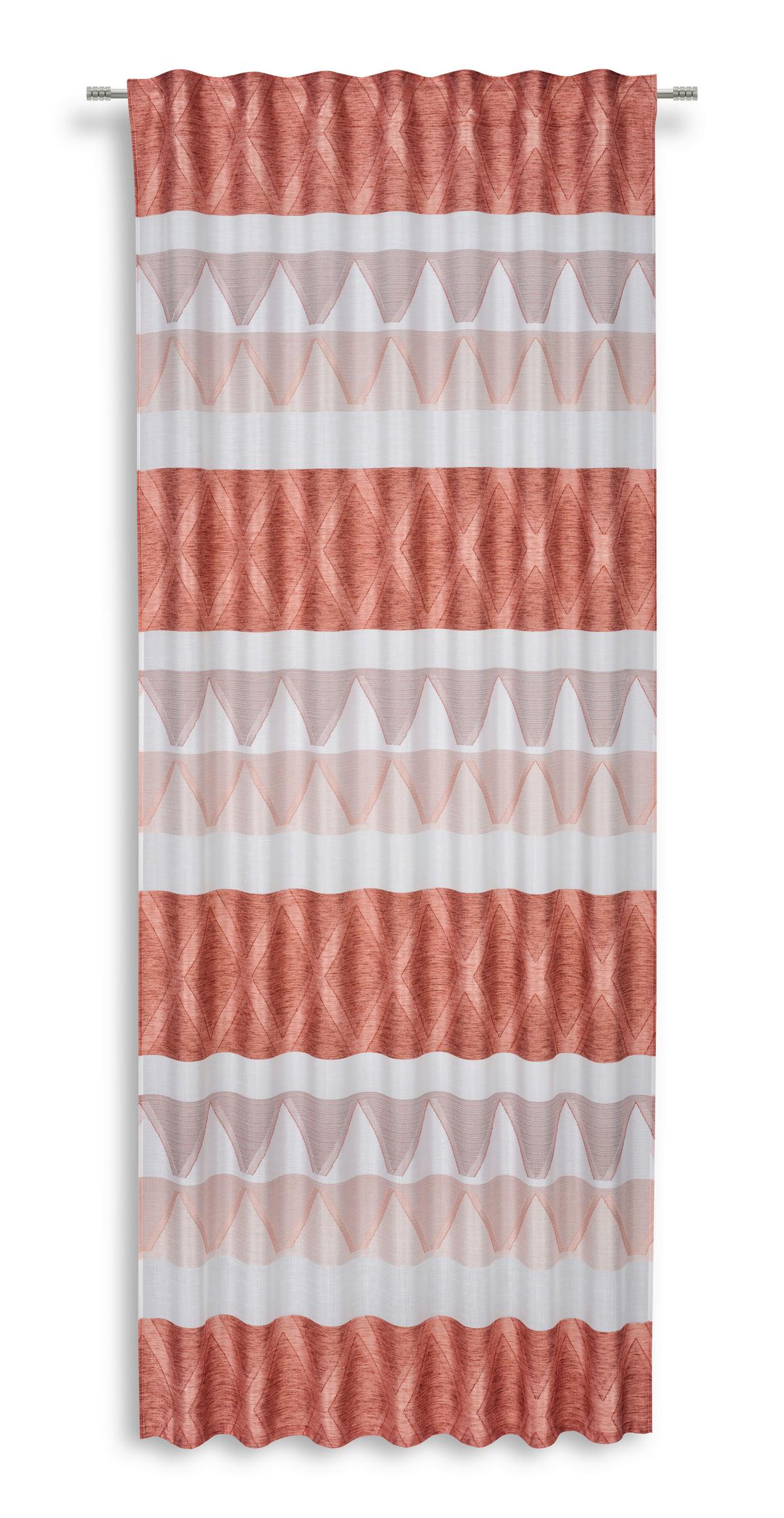 Készfüggöny Arabella Kb. 140/245cm - narancs, Modern, textil (140/245cm) - Luca Bessoni