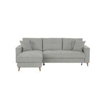 Ecksofa Bergen Dunkelgrau S: 257 Cm - Dunkelgrau, Design, Textil (257/159cm) - MID.YOU
