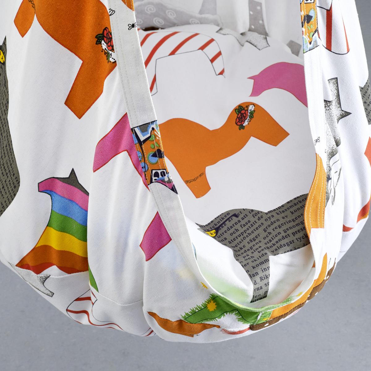 Hojdačka pre deti POOH - viacfarebná/biela, Modern, textil (70/150/70cm) - Bessagi Kids