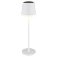 Solarleuchte 36637w - Schwarz/Weiß, Design, Kunststoff/Metall (11/26-41cm) - Globo