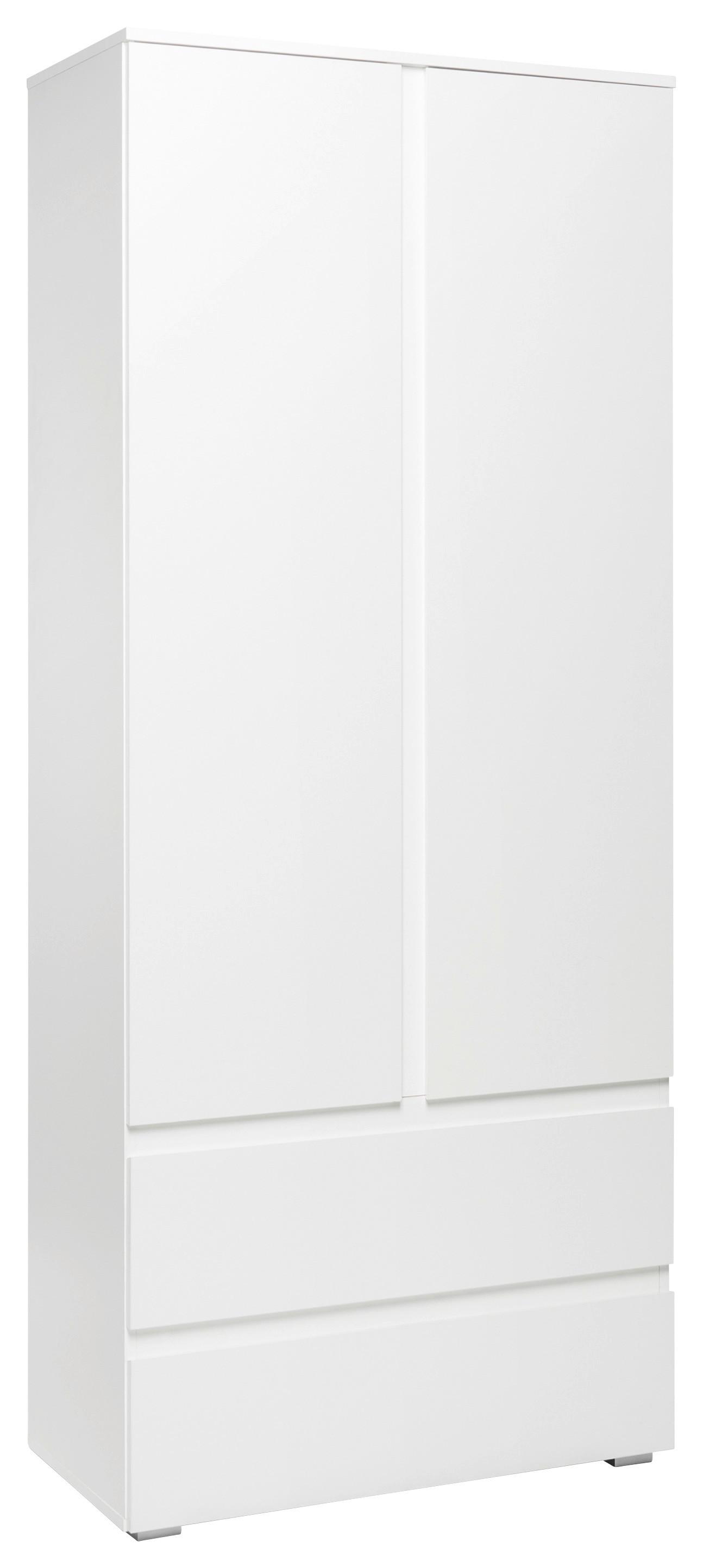 Aktenschrank Image 7 Weiß B 80 cm - Weiß, KONVENTIONELL, Holzwerkstoff (80/191/40cm) - Livetastic