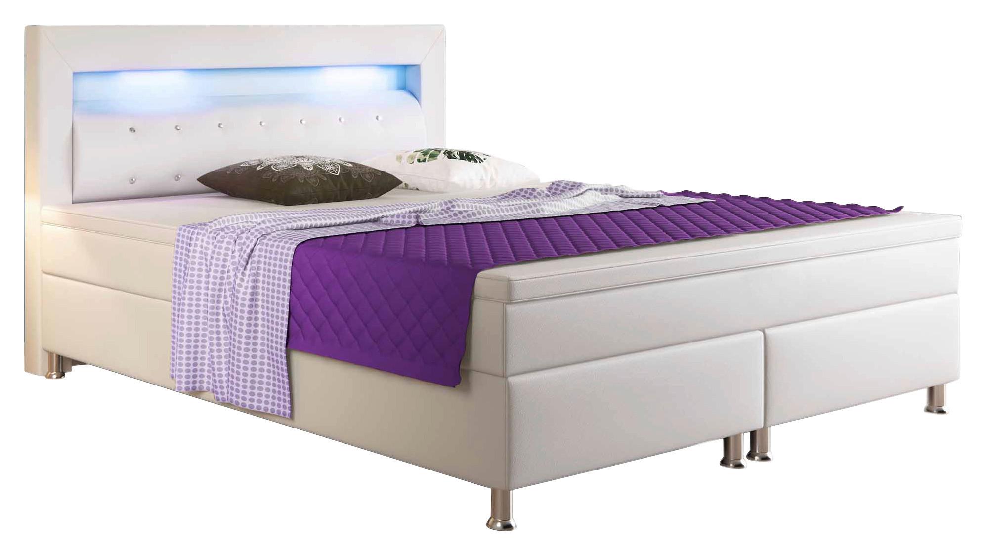 Boxspringbett Beleuchtung 180x200 Monaco-F