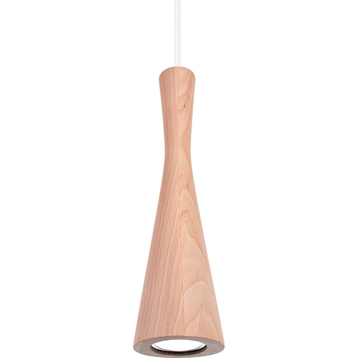 Hängeleuchte 8510152 Vegas - Erlefarben/Weiß, Natur, Holz (10/90-140cm)