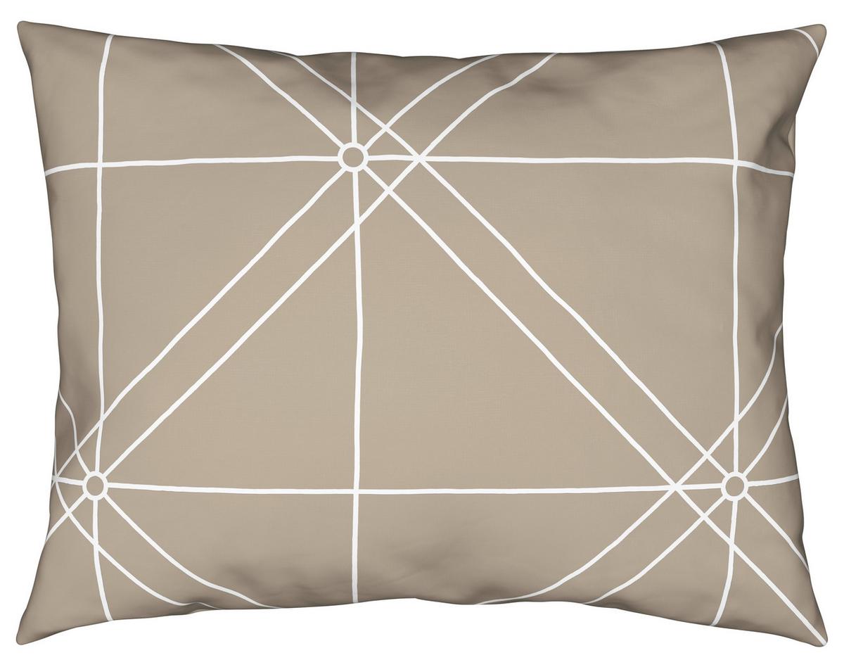 Ágyneműhuzat-garnitúra Chalene 140/200cm Anthrazit - taupe, Romantik / Landhaus, textil (140/200cm) - James Wood