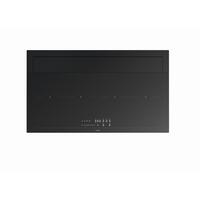 KOCHFELD-DUNSTABZUG-KOMBI VISIO PLUS 900 MATT OKTA - Schwarz, Basics, Glas/Kunststoff (90cm) - HKT
