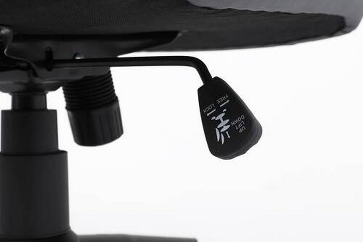 Chefsessel Fredy - Schwarz/Weiß, MODERN, Holz/Kunststoff (64/116/70cm)