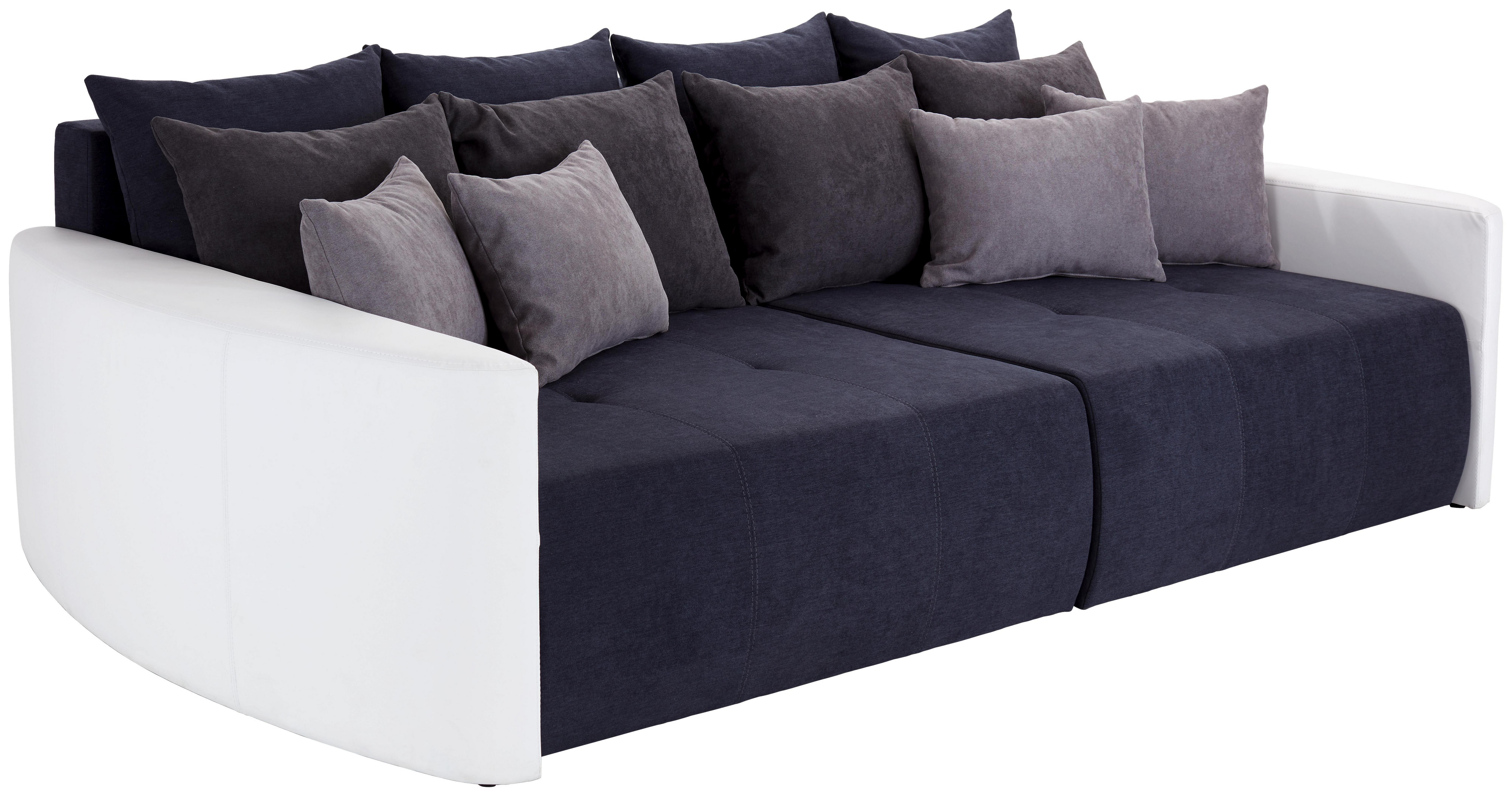 Kanapé Havanna - Világosszürke/Antracit, modern, Fa/Textil (292/87/141cm) - Luca Bessoni