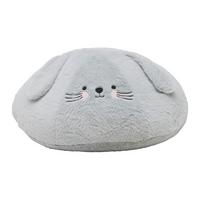SEDACÍ PODUŠKA SNUGGLE -TREND- - šedá, Moderní, textil (56/26/56cm) - Premium Living