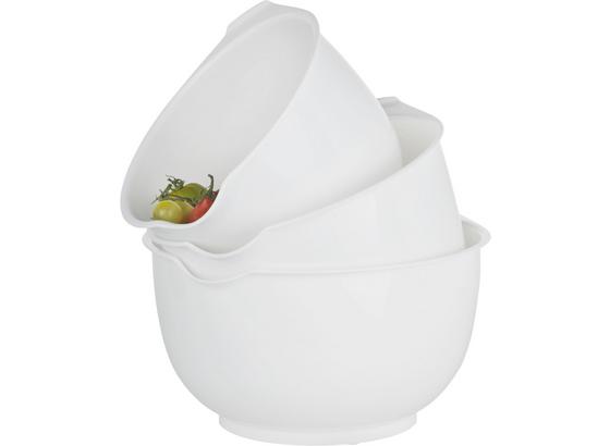 Rührschüssel Luise, 3er Set - Anthrazit/Weiß, KONVENTIONELL, Kunststoff (1.5/2/3l) Rührschüssel Luise, 3er Set - Anthrazit/Weiß, KONVENTIONELL, Kunststoff (1.5/2/3l)