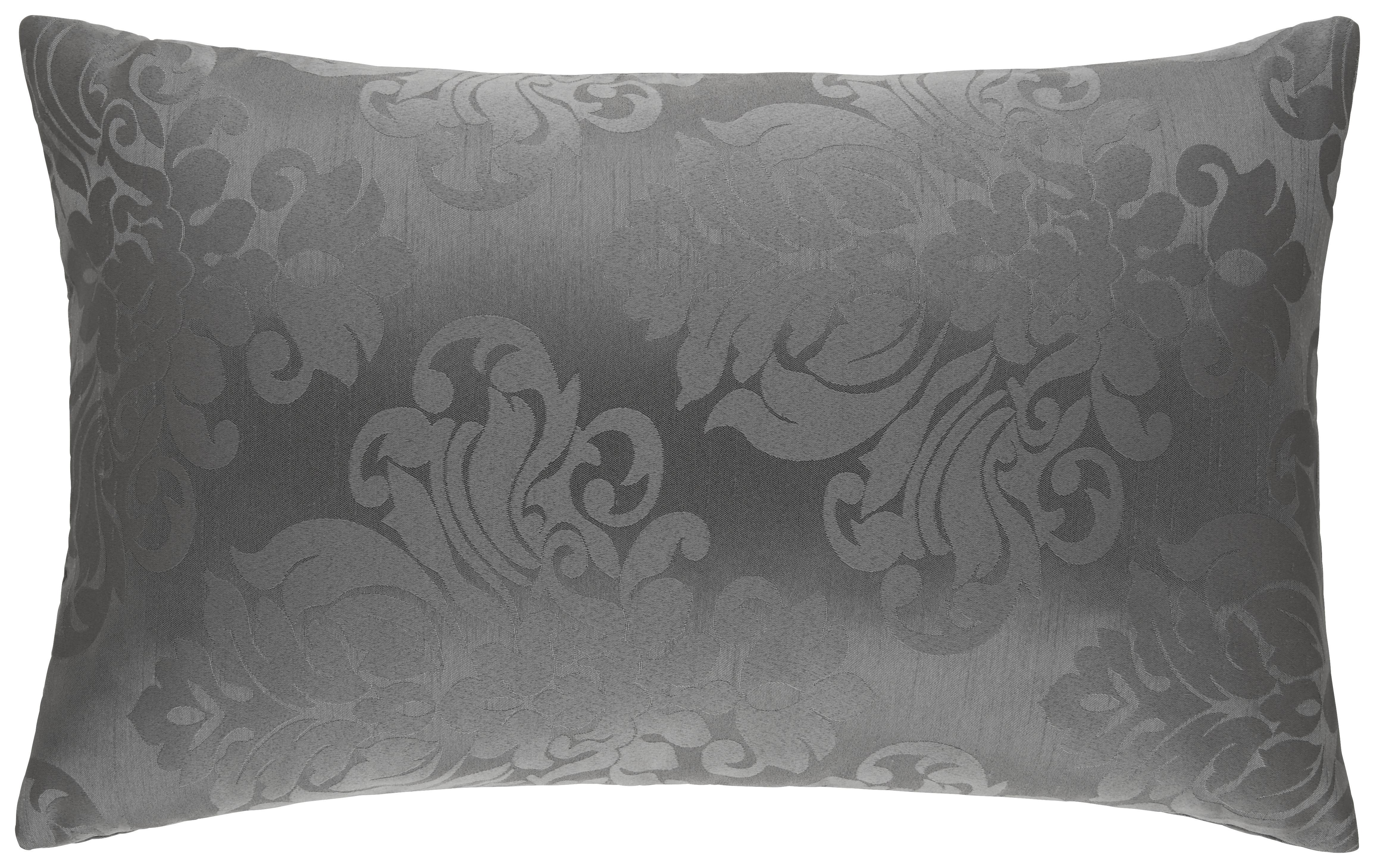 DEKORAČNÍ POLŠTÁŘ CHARLES, 40/60cm - bílá/černá, Lifestyle, textil (40/60cm) - Modern Living