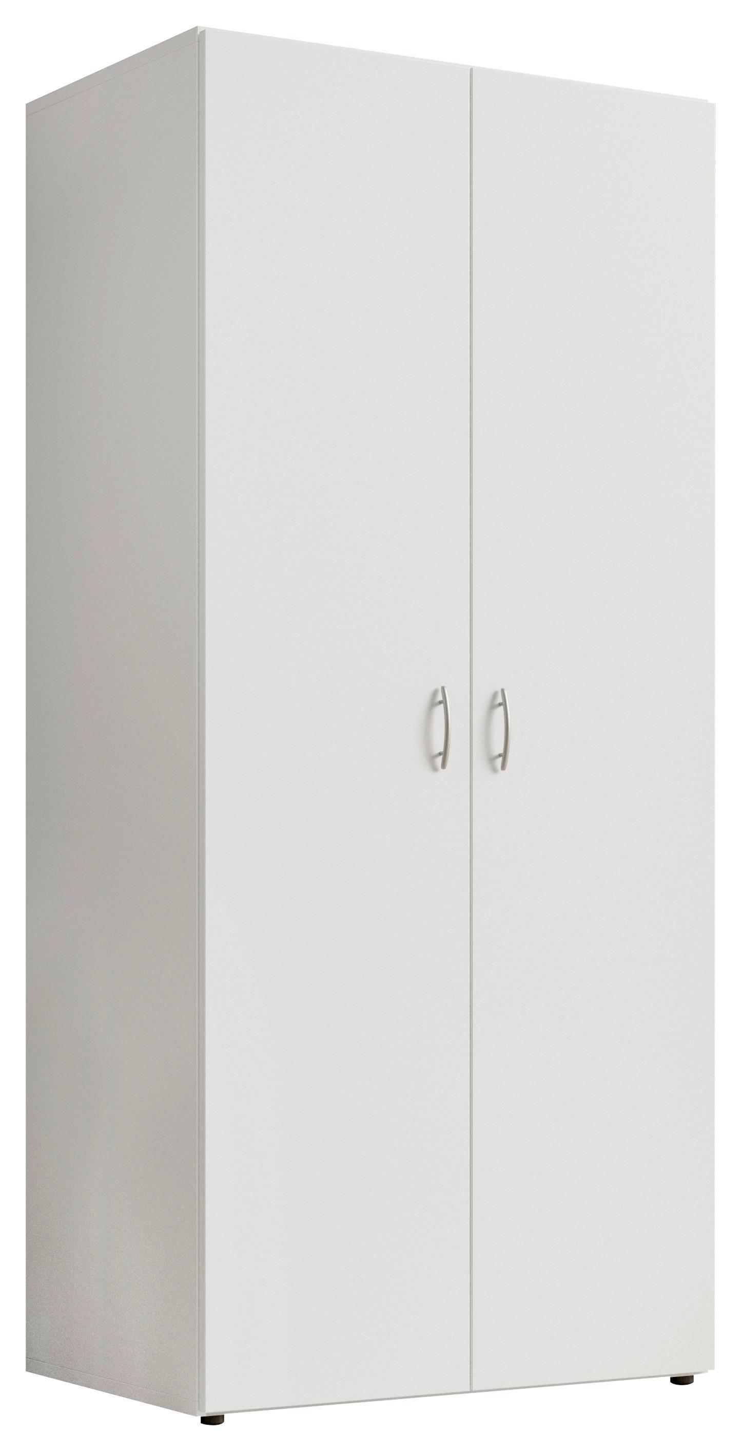 Drehtürenschrank 81cm Joe Weiß