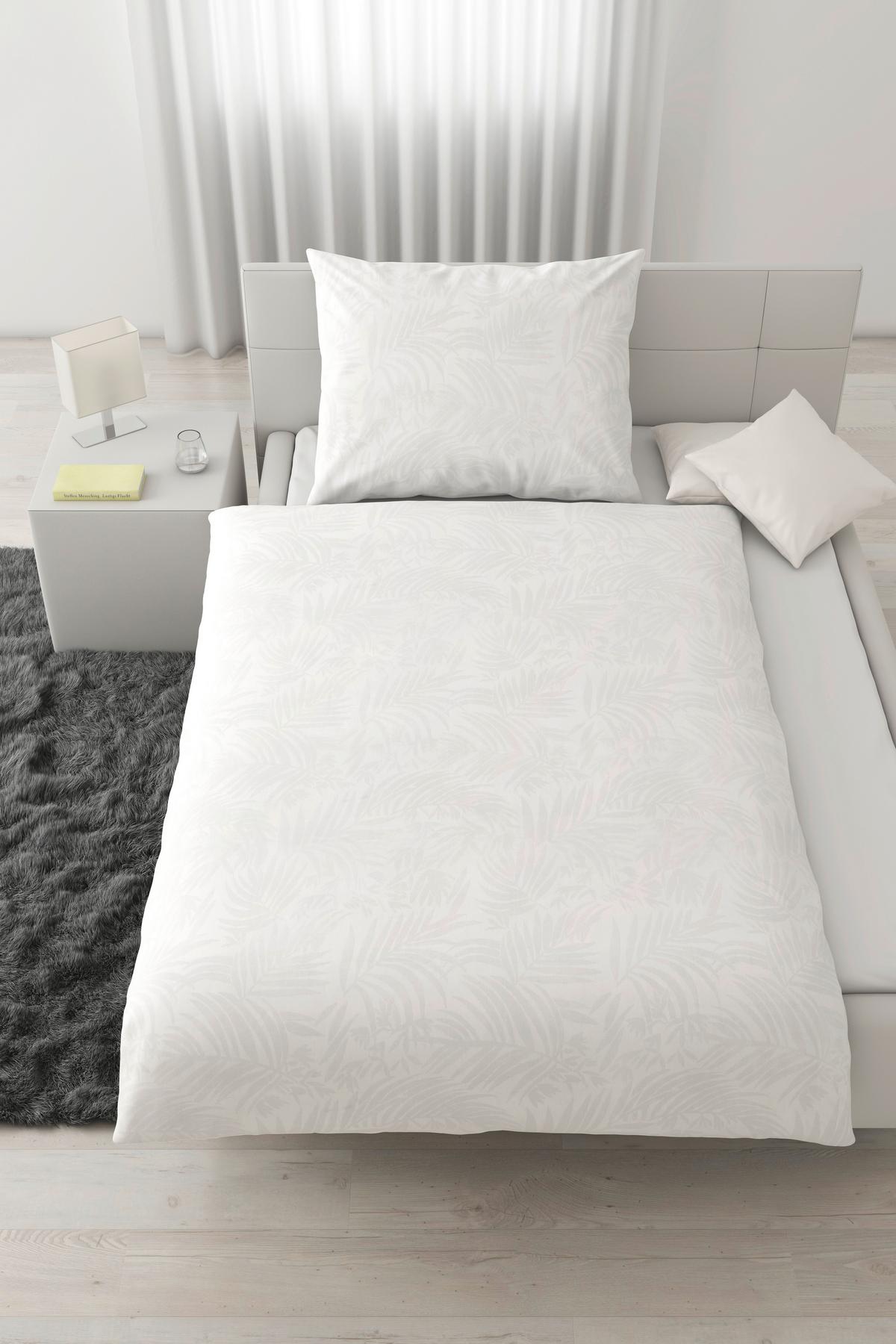 Posteľná bielizeň Corinne, 70/90 140/200cm - biela, Romantik / Landhaus, textil (140/200cm) - Mömax