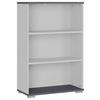 Aktenregal Gw-Profi Graphitfarben/Grau B: 80 cm - Silberfarben/Graphitfarben, KONVENTIONELL, Holzwerkstoff (80/123/40cm) - Germania