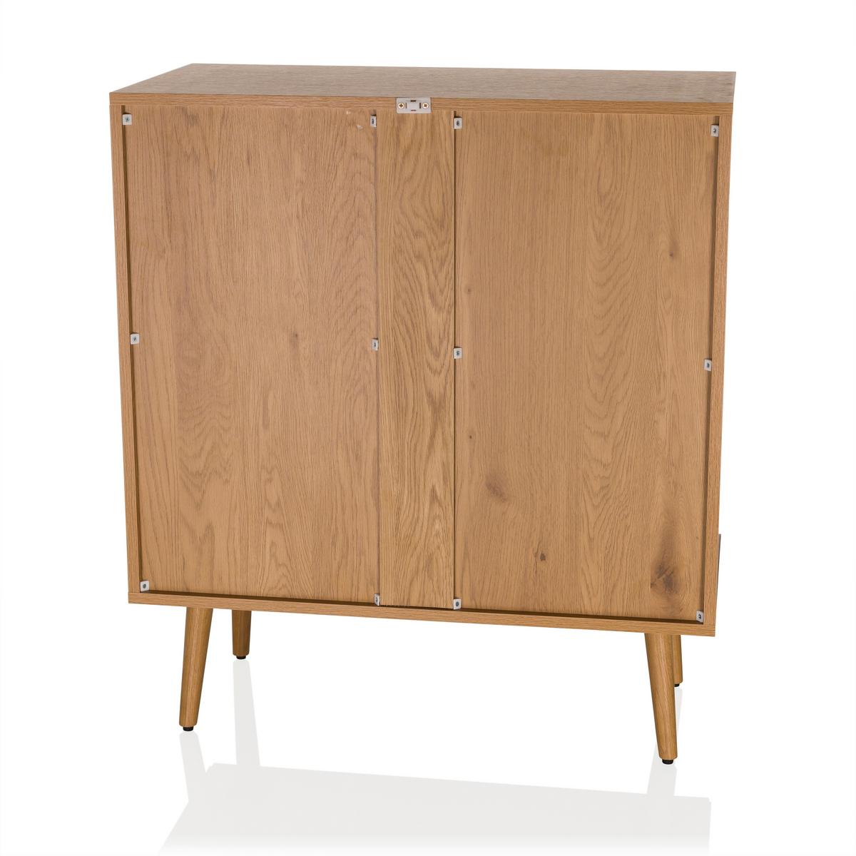 Kommode Boheo Eichefarben B: 80 Cm - Eichefarben, MODERN, Holzwerkstoff (80/90/40cm) - MID.YOU