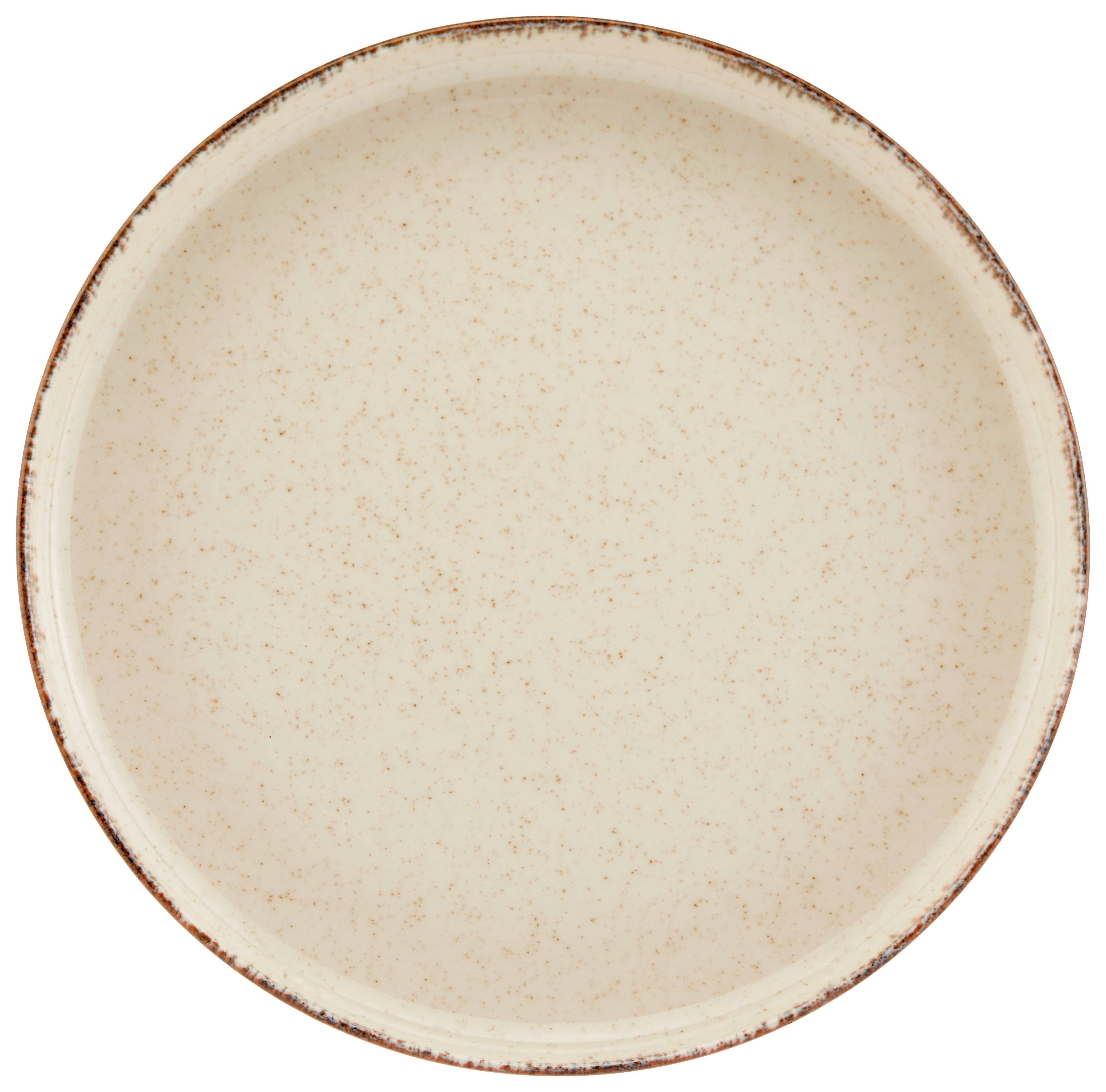 Dessertteller Porzellan Rund, Beige Sonora Ca. 19 Cm - Beige, MODERN, Keramik (19cm) - James Wood
