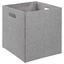 Skladací Box Bobby - sivá, Moderný, plast/papier (33/33/32cm) - Mömax modern living Skladací Box Bobby - sivá, Moderný, plast/papier (33/33/32cm) - Mömax modern living