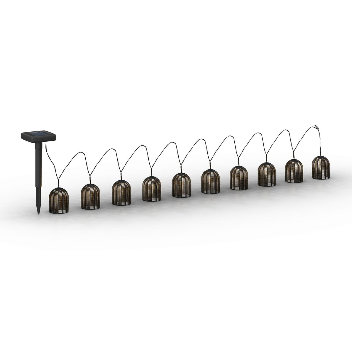 SOLÁRNÍ SVÍTIDLO SPOT - černá, Moderní, plast (420/5,5/6,8cm) - Bessagi Garden