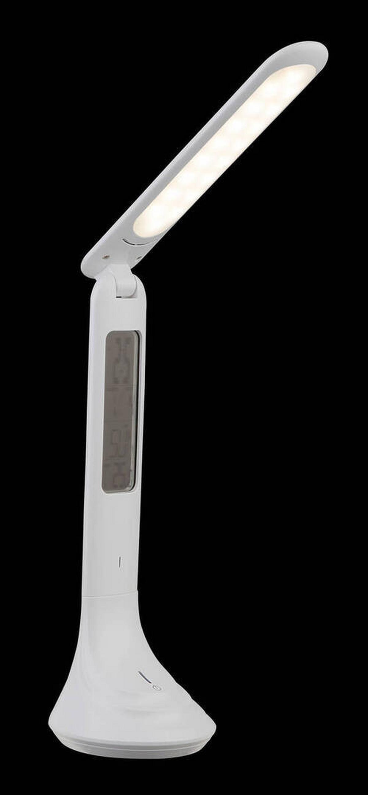 LED-Schreibtischleuchte 58329w - Weiß, Basics, Kunststoff (20/9/42,5cm) - Globo
