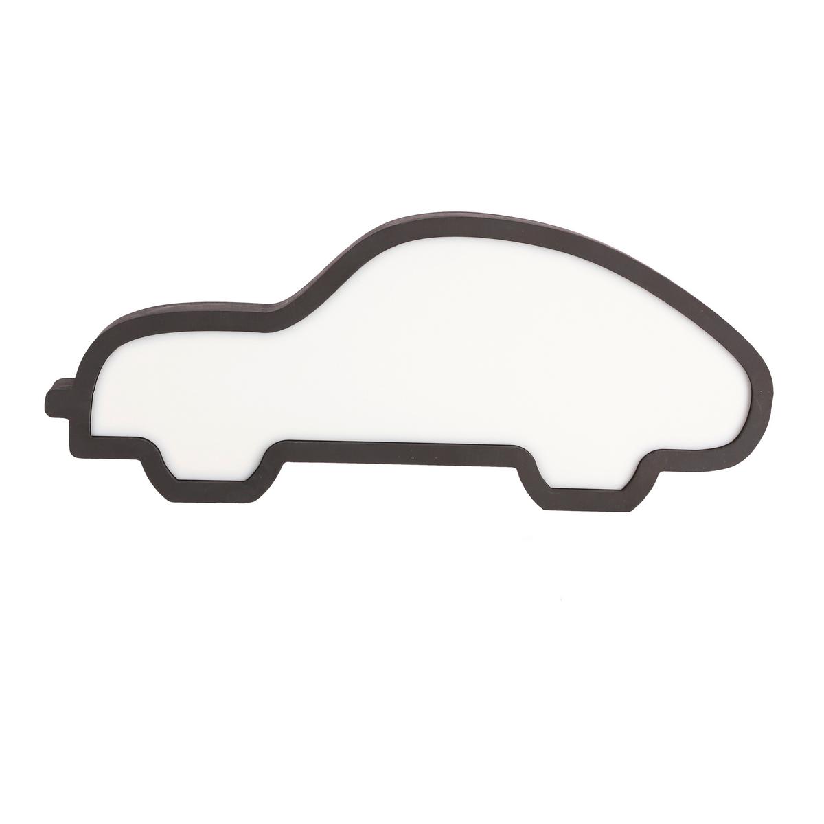 Kindertischleuchte 41-10650 Car - Schwarz, Basics, Holzwerkstoff/Kunststoff (35/3.5/14cm)