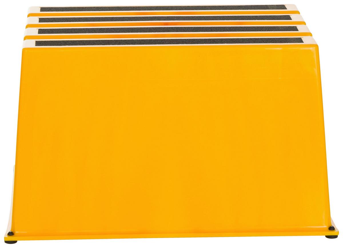 Tritthocker Tio-E1 - Gelb, Basics, Kunststoff (52,5/31/37,5cm) - MID.YOU