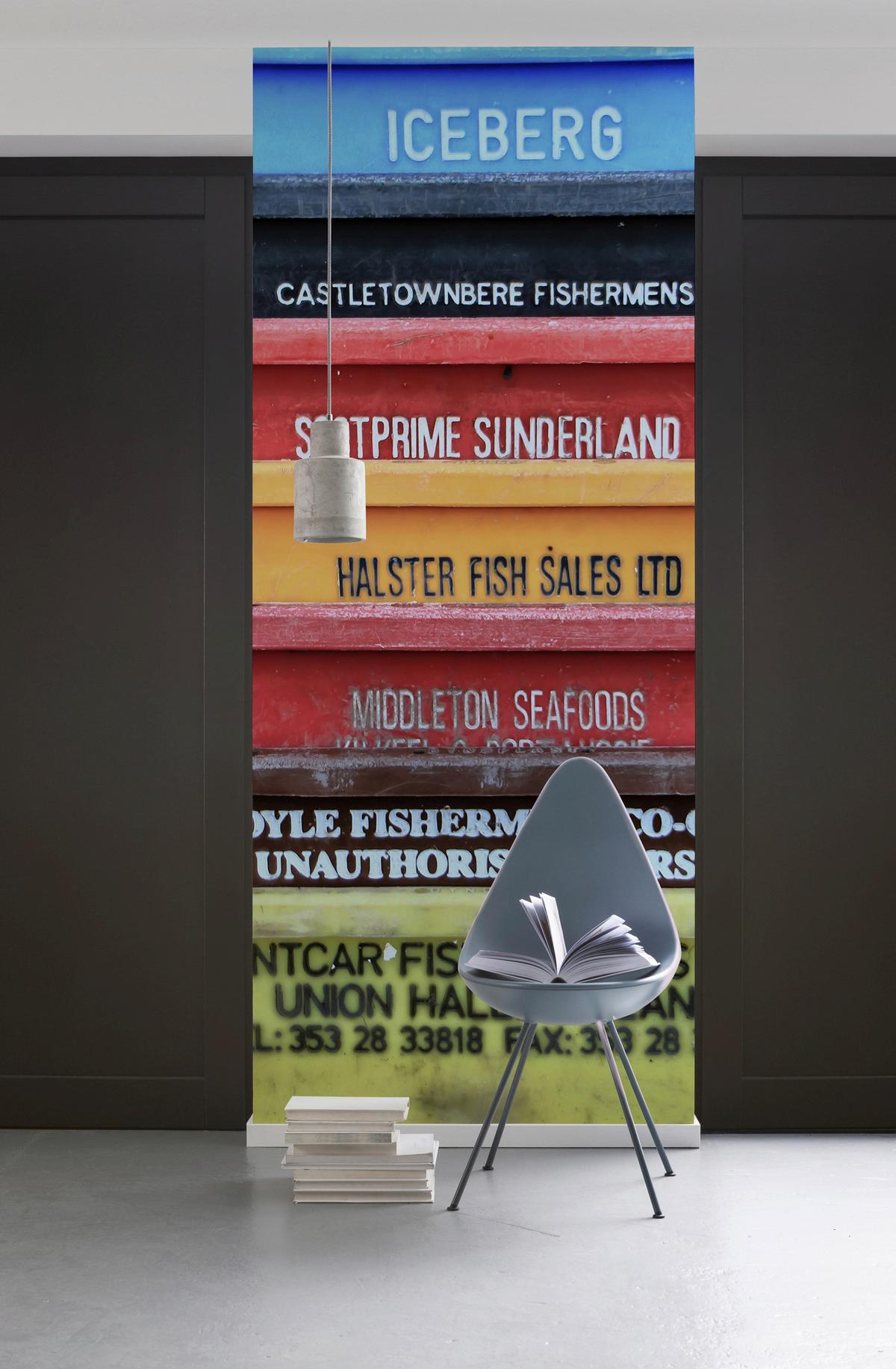 Vliestapete Cargo - Multicolor, Basics (100/280cm) - Komar