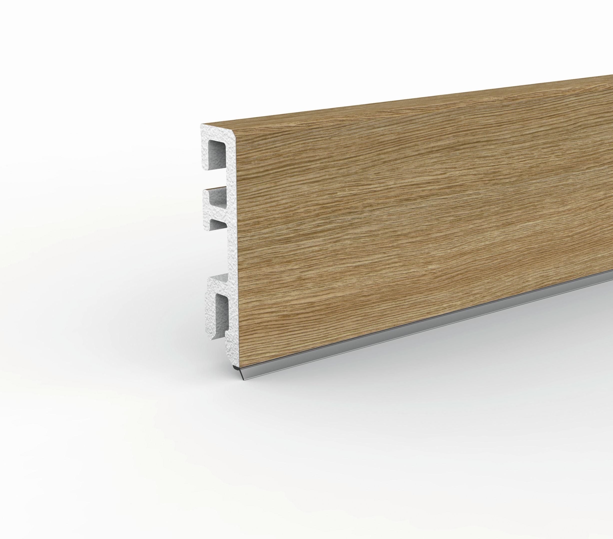 Sockelleiste Doellken Cubica60 Hainich - Braun, Basics, Kunststoff (250/1.3/6cm)