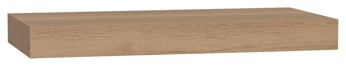 Wandkonsole Las Vegas Eichefarben B: 100 cm - Eichefarben, MODERN, Holzwerkstoff (100/10/48cm) - Vertico