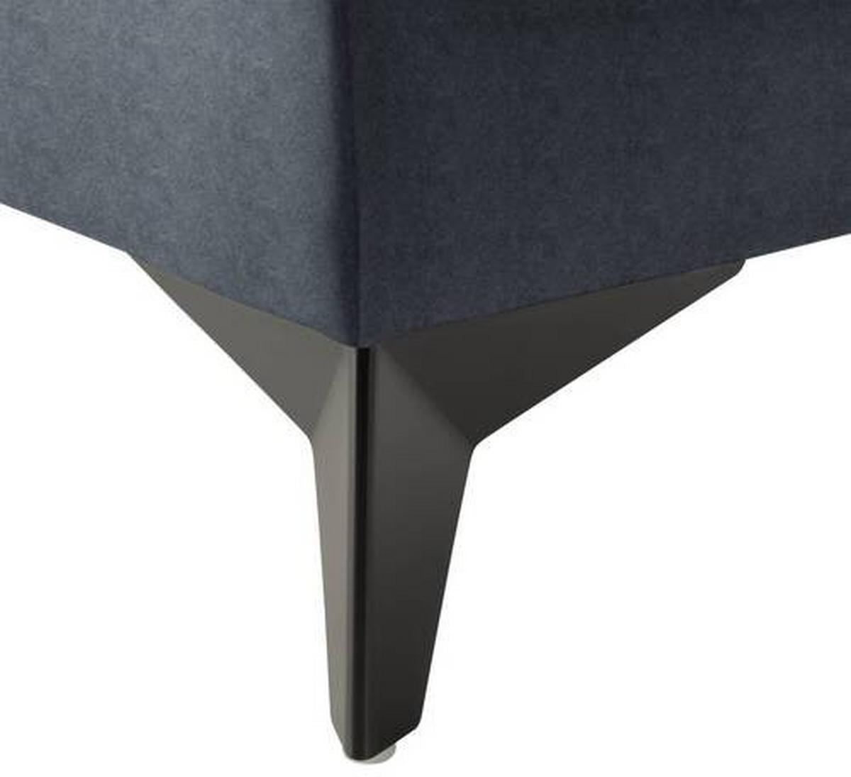 Sedacia súprava U SIERRA, pravá, grafitová CLOUD - čierna/grafitová, Modern, kov/textil (181/364/230cm) - Mömax