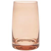 Trinkglas Kupferfarben Atlanta, ca. 480 ml - Klar/Kupferfarben, MODERN, Glas (8/13,5cm) - James Wood