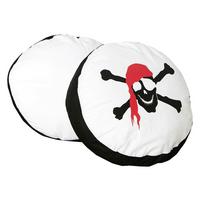 Zierkissen 40x40 Cm Baumwolle Schwarz/weiß - Schwarz/Weiß, KONVENTIONELL, Textil (40/40cm) - MID.YOU