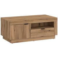 Couchtisch Delamar Eichefarben Dekor B: 109,5 cm - Eichefarben, Trend, Holzwerkstoff/Kunststoff (109,5/47,4/68cm)