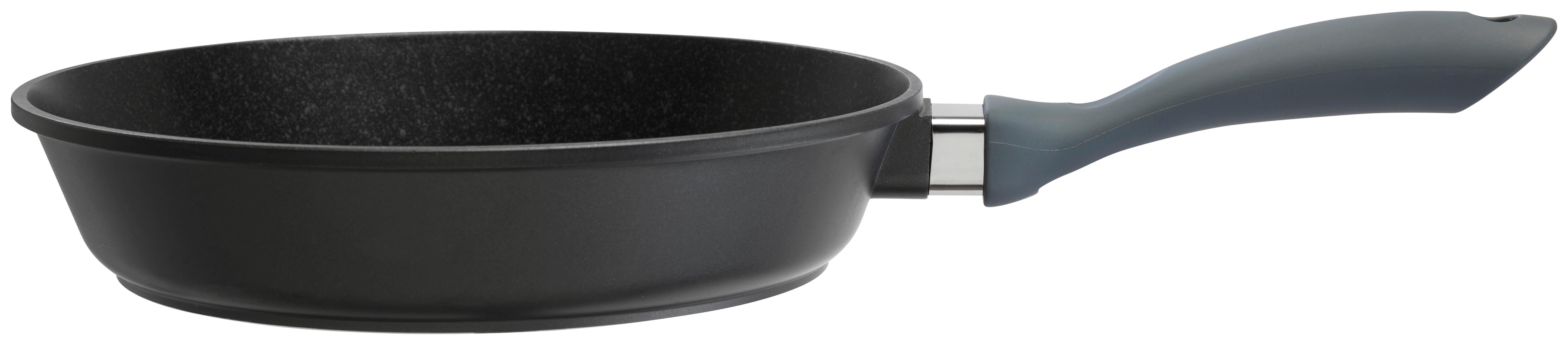 Panvica Smart, Ø: 28cm - čierna/sivá, Konventionell, kov/plast (28/6cm) - Modern Living