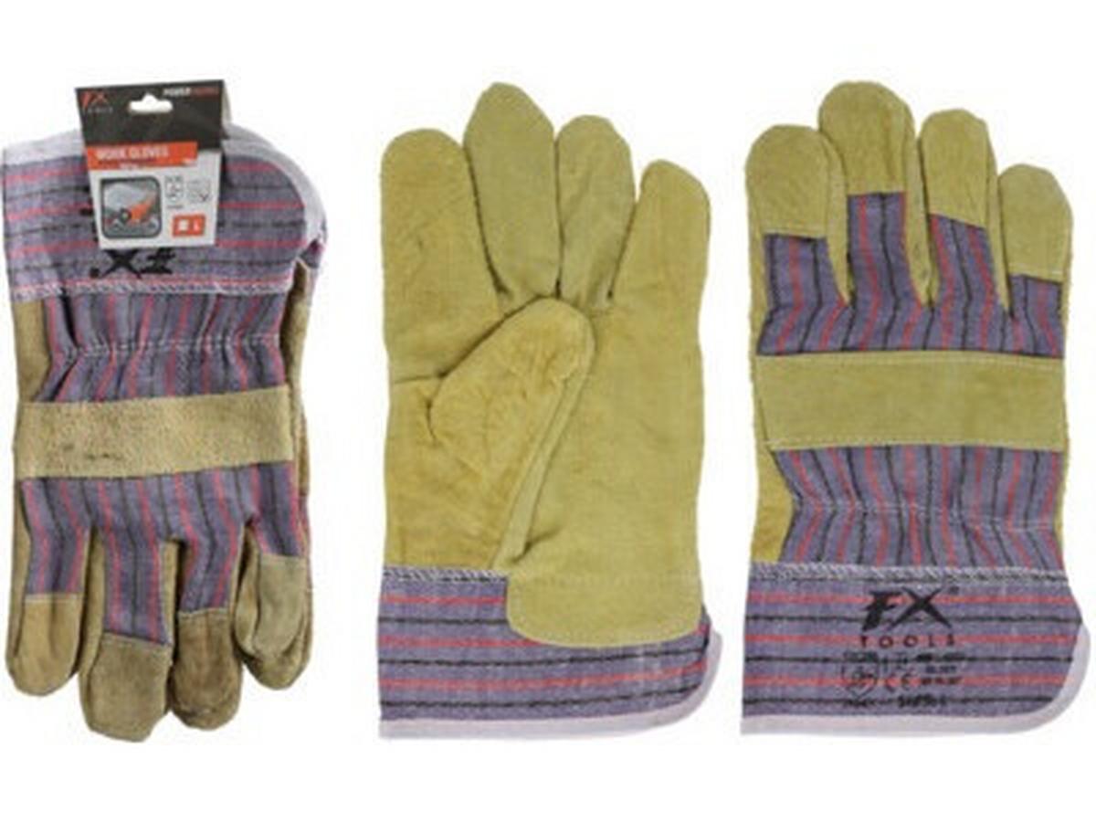 Munkakesztyű Hasított Bőr 06098989 - Basics, bőr (14/2/27cm) - Premium Living