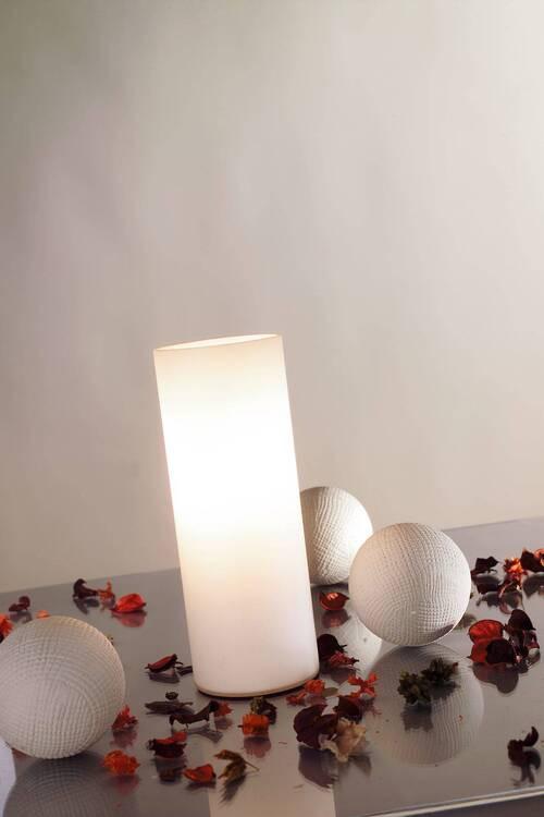 Tischlampe Opal 77010 - Opal, Basics, Glas (21/8cm) - Paulmann