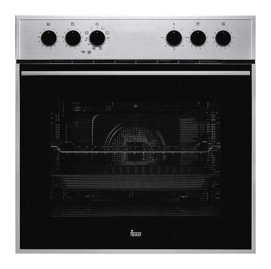 Einbauherd Hsb 625 E            -teka- - MODERN, Glas/Metall (59,5/59,5/55,9cm)