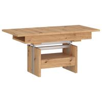 Couchtisch Cortado Eiche Artisan B: 110-150cm - Eiche Artisan, MODERN, Holzwerkstoff (110-150/56-72/65cm) - Modern Living