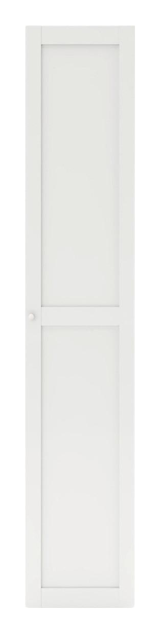 DVEŘE UNIT - bílá, Moderní, kov/kompozitní dřevo (45,3/232,6/1,8cm) - Ondega