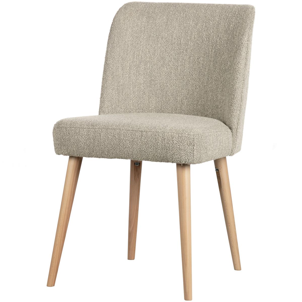 Stuhl-Set Force Naturfarben B: 47cm - Naturfarben, MODERN, Holz/Textil (47/81/58cm) - Livetastic