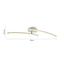 Led Stropná Lampa Holla 59cm, 12 Watt - transparentné/strieborná, Romantický / Vidiecky, kov/plast (59/10/10cm) - Modern Living Led Stropná Lampa Holla 59cm, 12 Watt - transparentné/strieborná, Romantický / Vidiecky, kov/plast (59/10/10cm) - Modern Living