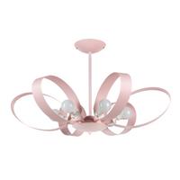 Kronleuchter 4735/6r - Pink, Design, Metall (65/110cm)