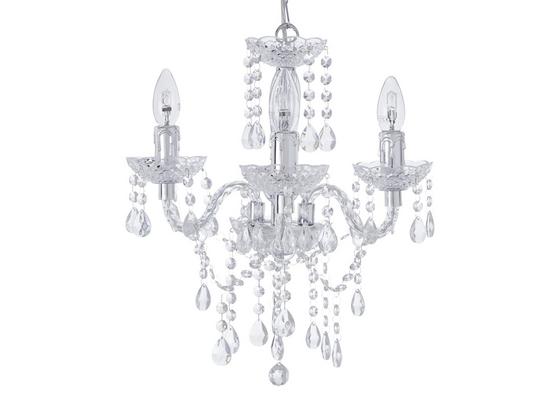 Svítidlo Závěsné Isabella 35/125 Cm, 40 Watt - čiré/barvy chromu, Romantický / Rustikální, kov/umělá hmota (35/125cm) - Mömax modern living Svítidlo Závěsné Isabella 35/125 Cm, 40 Watt - čiré/barvy chromu, Romantický / Rustikální, kov/umělá hmota (35/125cm) - Mömax modern living