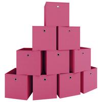 Faltbox Boxas Pink B: 27 cm - Pink, MODERN, Textil (27/28/27cm) - MID.YOU