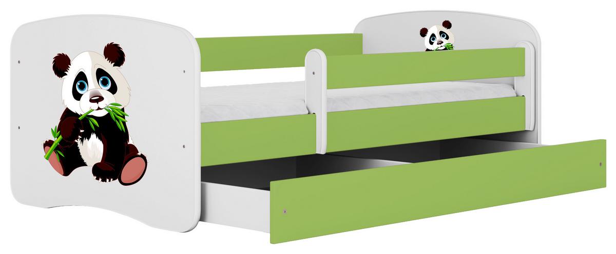 Kinder-/Juniorbett Babydreams inkl. Matratze 80x160 - Birkefarben/Weiß, MODERN, Holz/Holzwerkstoff (80/160cm) - MID.YOU