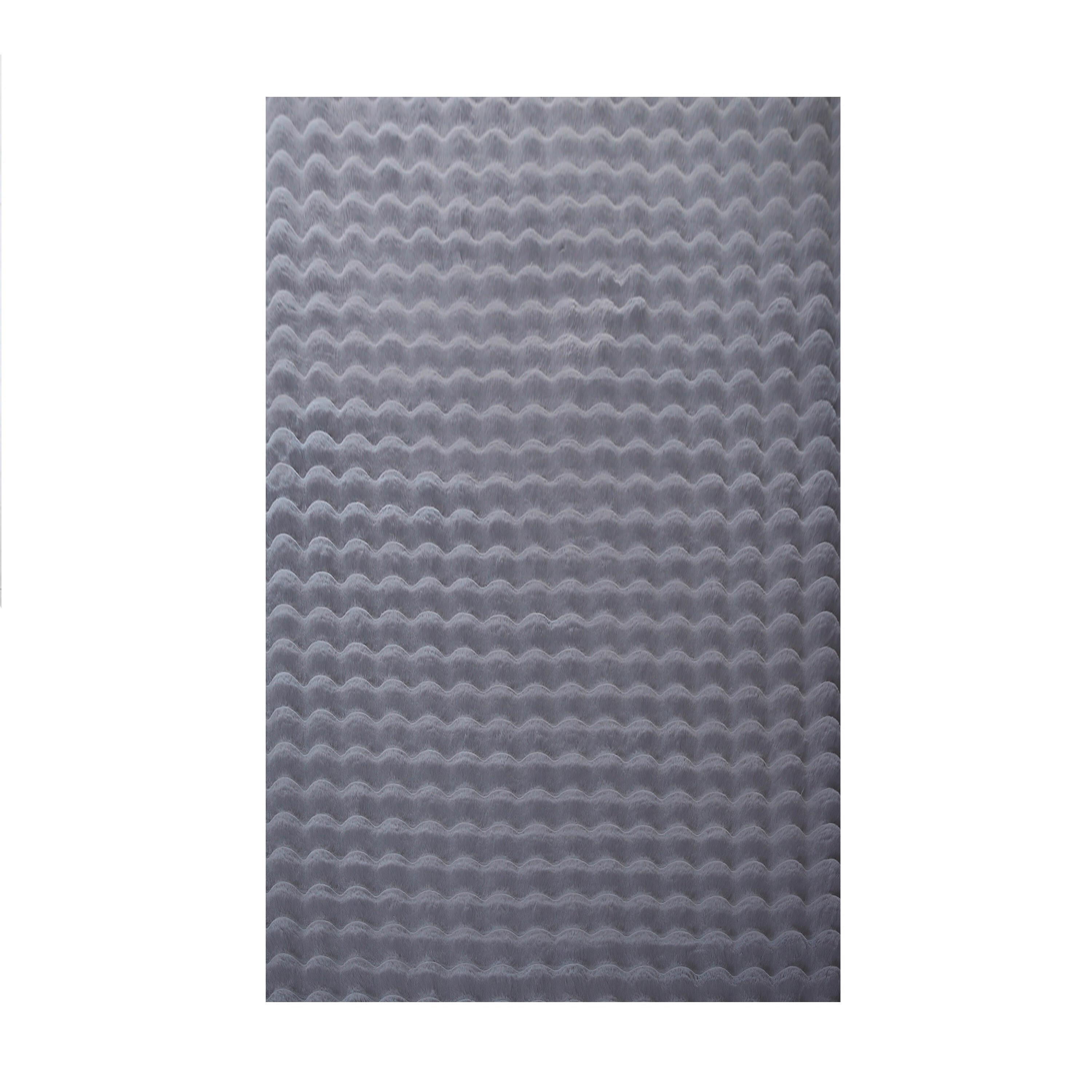 Hochflorteppich, Grau,f: 25mm Ambiance - Grau, Basics, Textil (80/250cm)