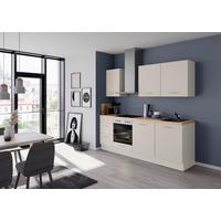 Küchenblock Ip3150 - Eichefarben/Magnolie, Design, Holzwerkstoff (230cm) - Impuls