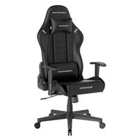 Gamingstuhl Prince Schwarz B: 70cm - Schwarz, KONVENTIONELL, Kunststoff/Textil (70/132/70cm) - Dxracer