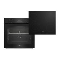 Backofenset Bbse17321b              -Beko- - Schwarz, Basics, Glas/Metall (59.4/59.5/56.7cm) - Beko