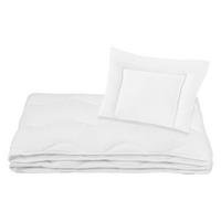 Kinder-Betten-Set Laura 2-Tlg. Mikrofaser 140x100 cm Waschbar - Weiß, KONVENTIONELL, Textil - Primatex